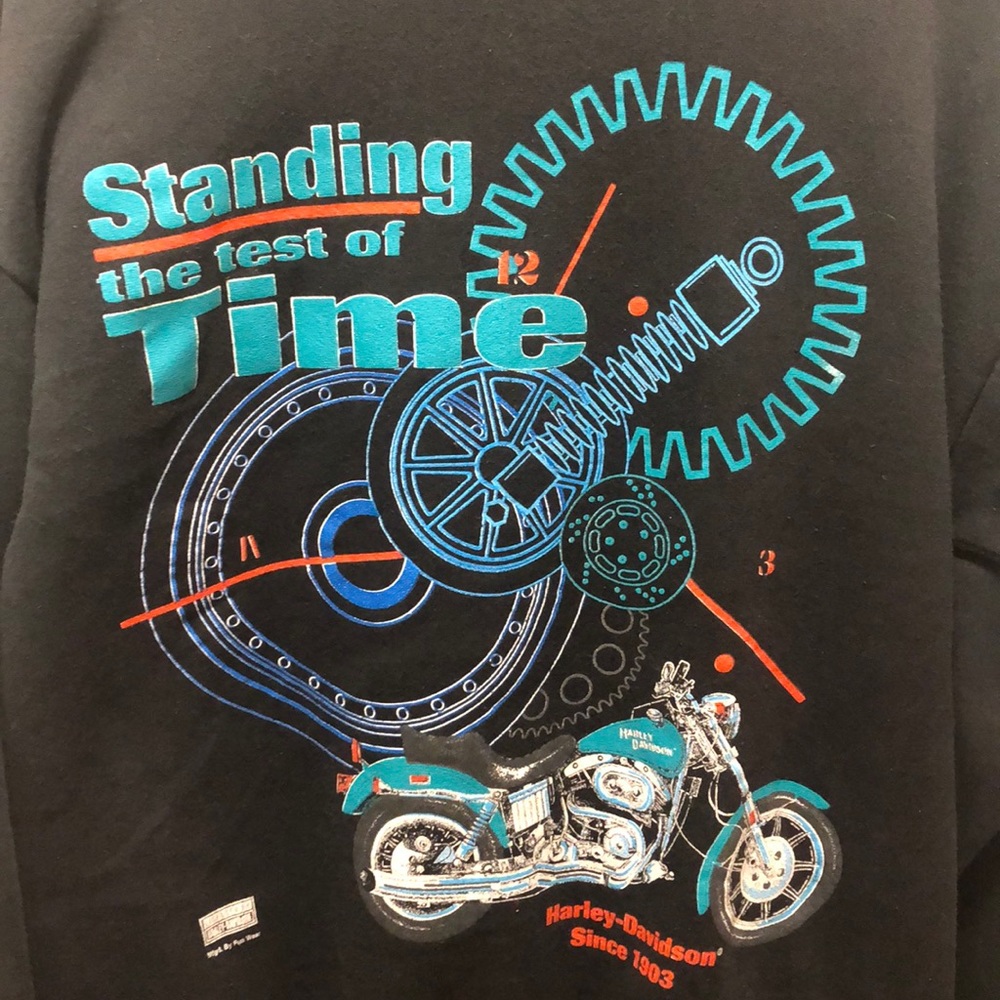 Harley Davidson vintage crew neck sweatshirt